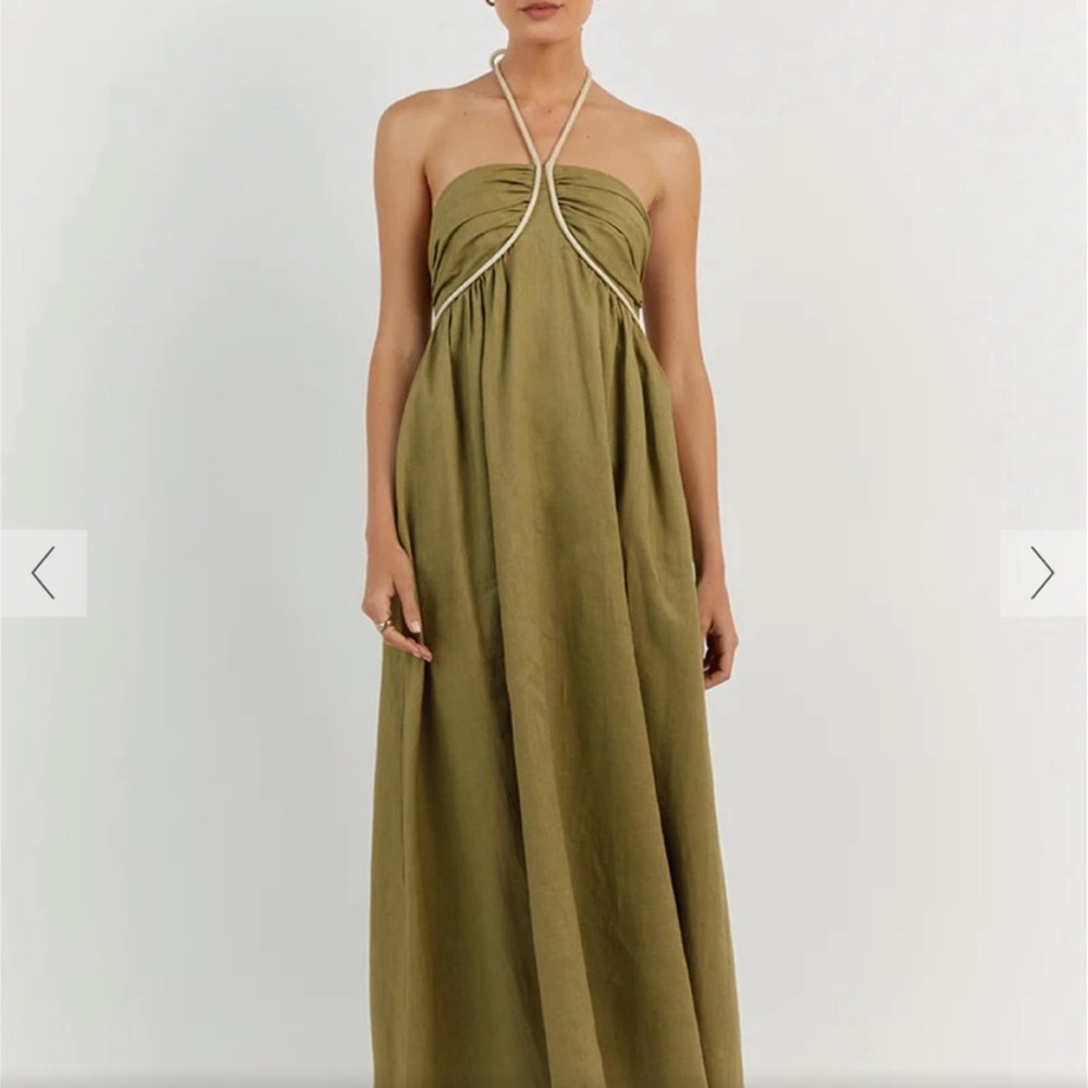 ISO!! DISSH Green Maxi Dress